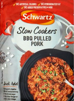 Schwartz Sachets - BBQ Pulled Pork 6 x 35g